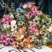12Heads Daisy Rose DIY Decor Artificial Silk Flower Pretty Home Craft Decor Pop   253664404656